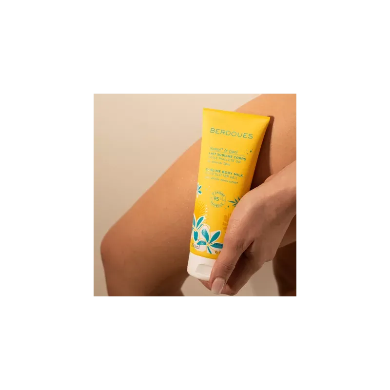 Lait corps pailleté Monoï Tiaré Berdoues