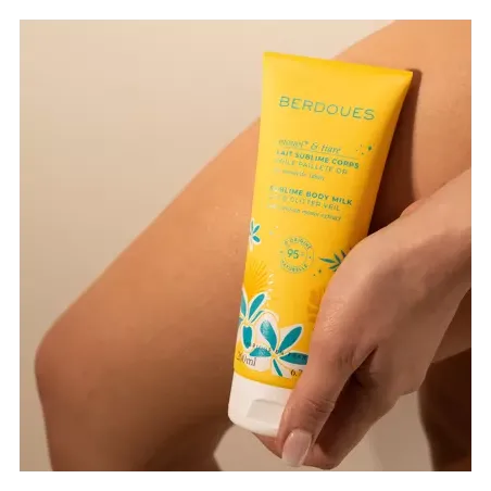 Lait corps pailleté Monoï Tiaré Berdoues