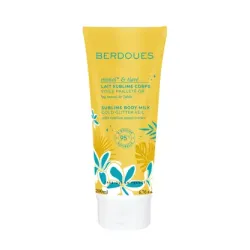 Lait corps Monoï Tiaré pailleté - 200 ml - Berdoues