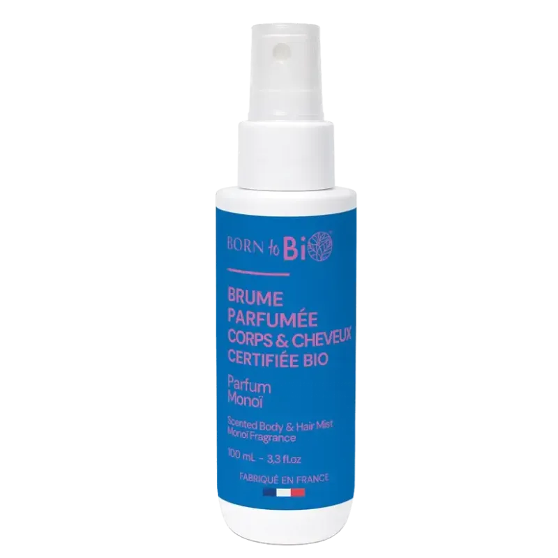Brume parfumée Monoï Corps et Cheveux - Born to Bio - 100 ml