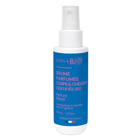Brume parfumée Monoï Corps et Cheveux - Born to Bio - 100 ml