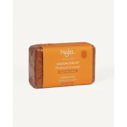 Savon d'Alep oriental et ancestral Najel Rhassoul et Argan