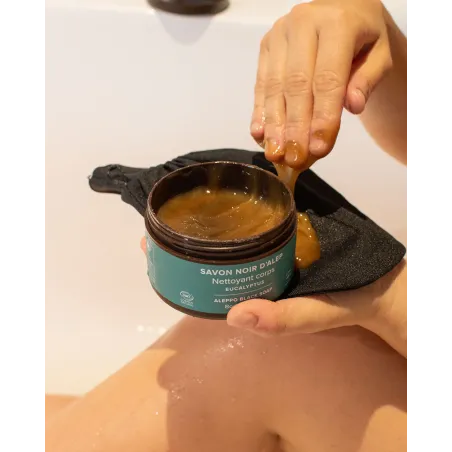 Savon noir d'Alep à l'Eucalyptus 180g Najel