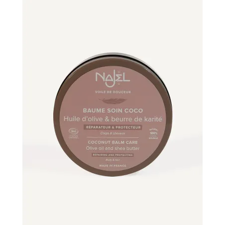 Baume soin Coco Najel 100g Corps et Cheveux