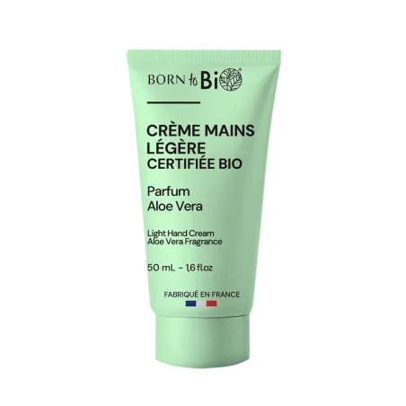 Crème mains Légère Aloe Vera 50 ml Born to Bio
