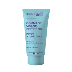 Gommage visage Amande douce Born to Bio 50 ml
