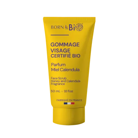 Gommage visage Miel Calendula Born to Bio 50 ml