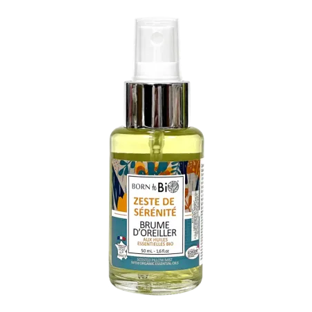Brume d'oreille Zeste de sérénité 50 ml Born to Bio Aide au sommeil