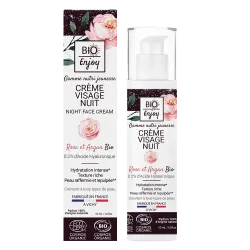 Crème de nuit Rose et Argan 50 ml BIO Enjoy