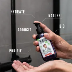 Shampoing purifiant barbe et cheveux frais et boisé