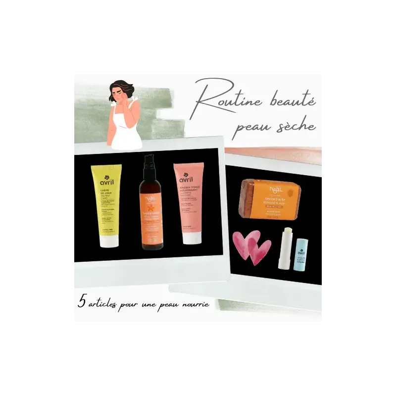 Routine beauté peau sèche 5 produits bio pour hydrater et nourrir votre peau