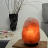 Lampe en sel rose de l'Himalaya