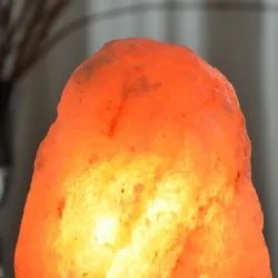 Lampe en sel de l'Himalaya - ambiance zen