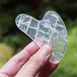 Guasha Cristal de roche - Massage visage