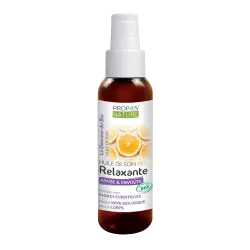 Huile de soin relaxante BIO aux huiles essentielles apaisantes et anti-stress Propos'nature 100ml