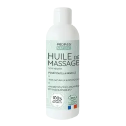 Huile de massage neutre BIO Propos'nature 200ml