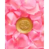 Savon d'Alep rond ornementé Najel Parfum Rose