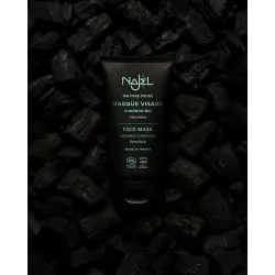 Masque purifiant au charbon Bio Najel 75 ml