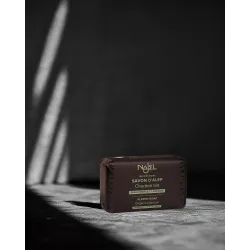 Savon d'Alep au charbon bio Najel 100g