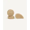 Savon d'Alep à l'encens Najel 20g - Petit savon ornementé
