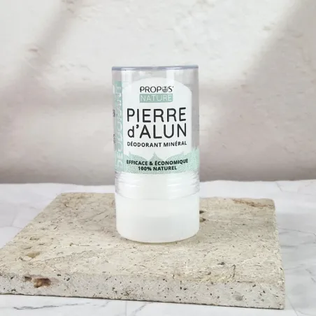 Pierre d'alun Propos'nature 115g Déodorant Cicatrisant
