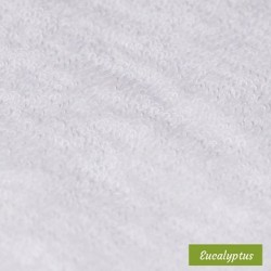 Carrés démaquillant lavables Les tendances d'Emma eucalyptus blanc